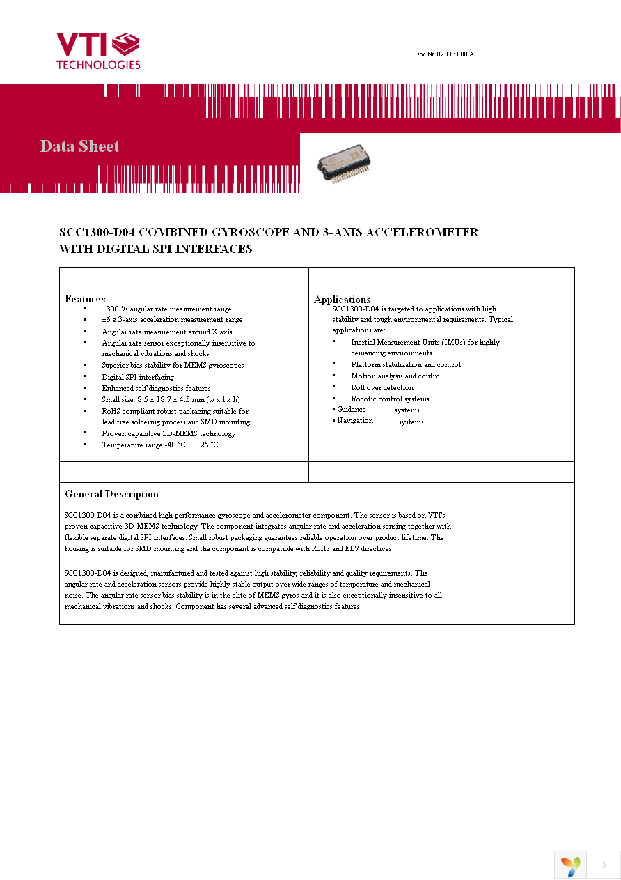 SCC1300-D04 PWB Page 1